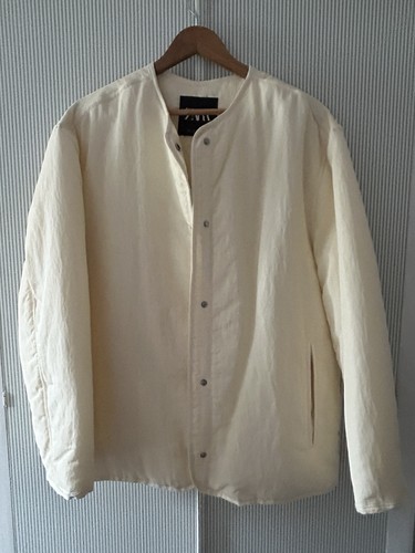 Zara quilted jacket size l - zara,