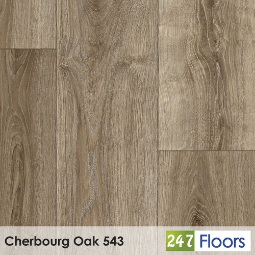 Cherbourg oak 543 brown wood - oak,