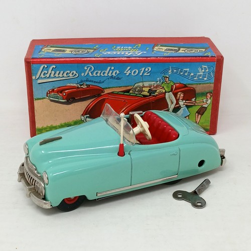 1950s schuco radio 4012 - 4012, wind