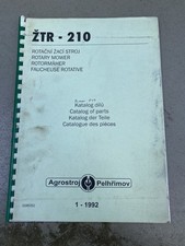ZETOR 210 MOWER PARTS BOOK
