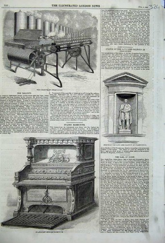 Old antique print 1859 evans - antique,