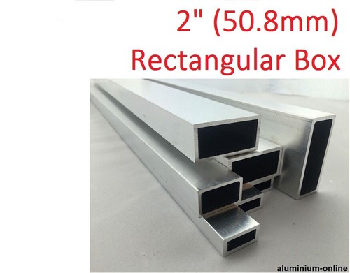 Aluminium rectangular box - aluminium,