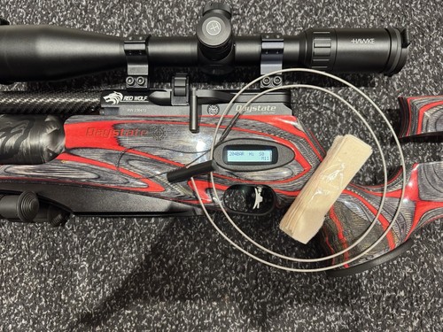 Air gun pull through cleaning - gun,