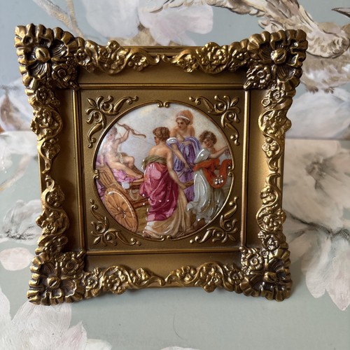 Meissner limoges plaque - meissner,