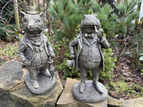 Toad resin garden - toad,