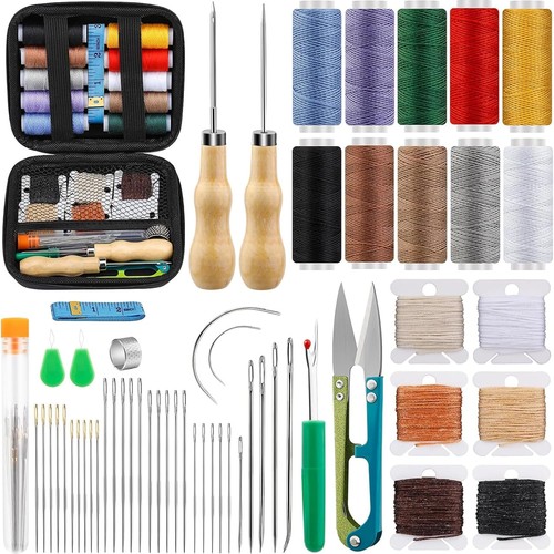 Leather sewing kit hand - sewing,