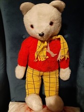 Rare Vintage 23" Tall Tebro Teddy Bear