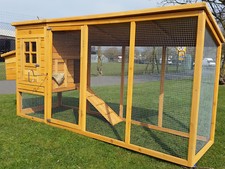 LARGE CHICKEN HEN HOUSE COOP POULTRY ARK RUN BRAND NEW AND TREATED 300WXR  