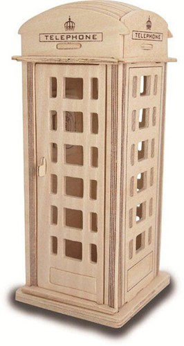 Quay phone box - phone, woodcraft