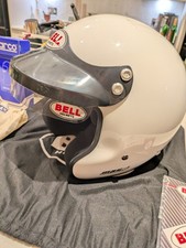 Bell Mag 1 Helmet Open Face Size 60 Large With Sparco Balaclava