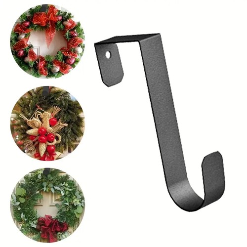 Christmas wreath door - door, hook
