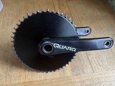 Quarq Carbon Chainset With Aero Chainring 48t. GXP Axle 170mm Cranks.