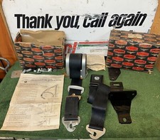 Jaguar MK 2 II Inertia reel seat belts NOS Britax, S-Type, Daimler V8, 420