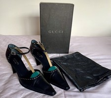 Gucci Vintage Black Leather