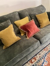 Large sofa green - large, lewis