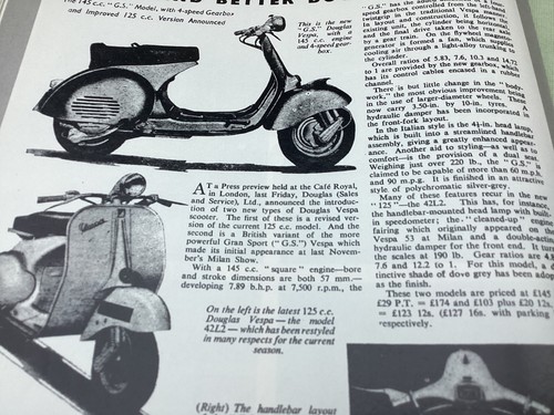 Vespa douglas 150cc - douglas, 1955
