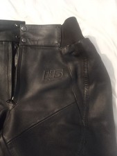 Wallace Sacks Leather Motorcycle Trousers Size 40