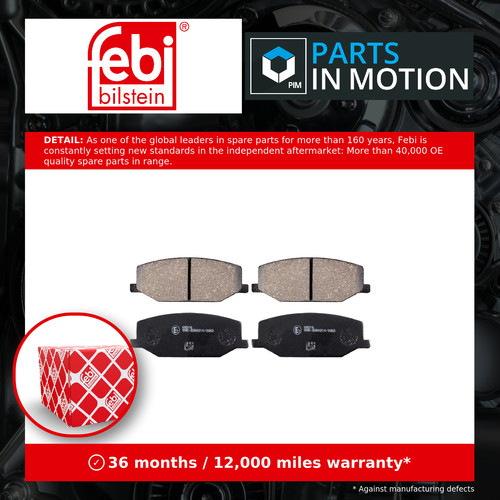 Brake pads set - set, suzuki