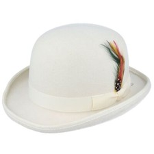 Classic 100% Wool Felt Bowler