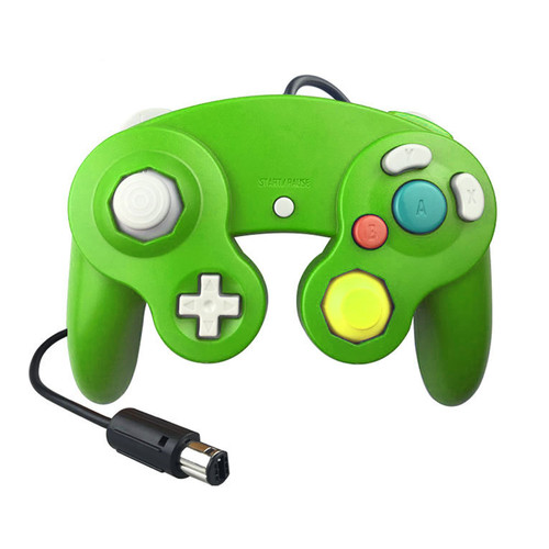 Green nintendo gamecube - green,