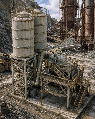 Chemical factory - factory, gauge)