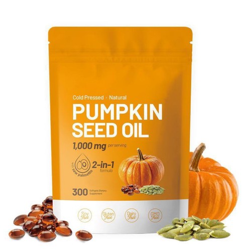 Pumpkin seed oil saw palmetto - pumpkin,