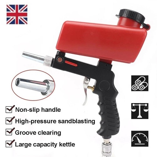 Air sand blastier gun - sand,