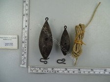 SET WEIGHTS AND ROPE FOR THE ALARM OF FRENCH COMTOISE OR MORBIER CLOCK