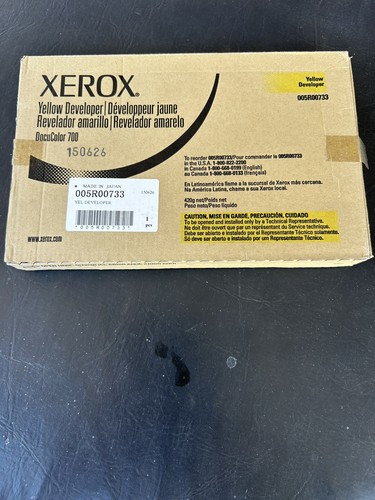 Xerox yellow developer - yellow,