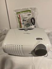 Optoma HD20 DLP Projector Never Used But No Box W / All It’s Parts & Paperwork