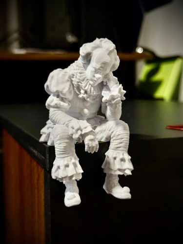 Clown shelf sitter - shelf,
