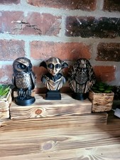 Harry Potter Set Dobby Hedwig and Hagrid 3D Printed and Hand Painted Statues