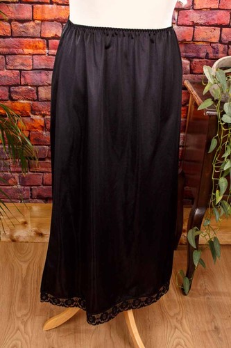 Vintage underskirt black calf - underskirt,
