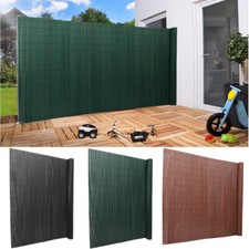 PVC Outdoor Garden Bamboo Fence Privacy Screen Mat Border Panel Wall Fence