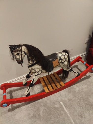 Vintage rocking horse - horse,