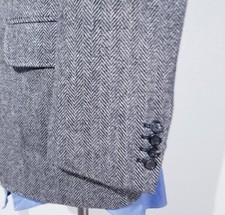 NWT 38R Eddie Bauer Gray Tweed