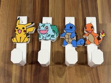 Pokemon wall door - wall, hooks