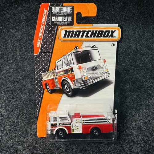Matchbox 1975 mack fire - matchbox,