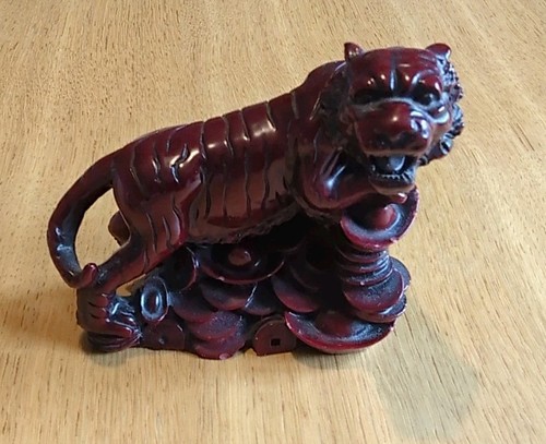 Chinese tiger red resin - tiger,