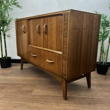 G Plan Mid Century Sideboard By E Gomme Brandon Walnut Veneer 1950s