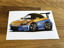 Spoon Honda S2000 Cartoon