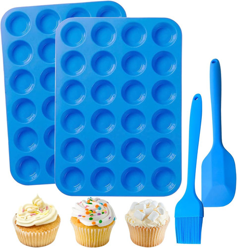 Mini muffin pan - mini, silicone