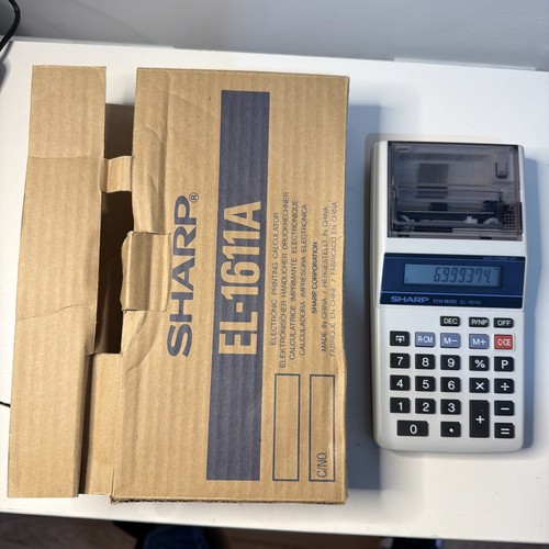 Sharp calculator el1611a - ,