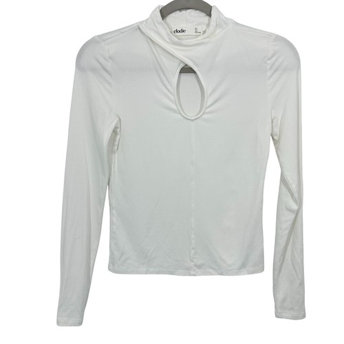 Elodie white long sleeve - long,