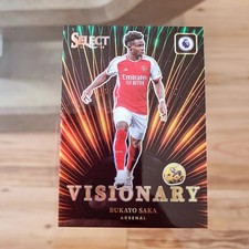 Bukayo Saka Visionary Case Hit - Arsenal/England - 2023-24 Panini Select PL