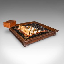Antique Chess Board Set