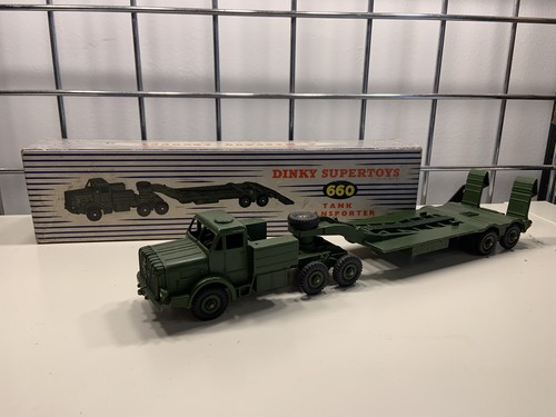Dinky supertoys toys - 660, tank