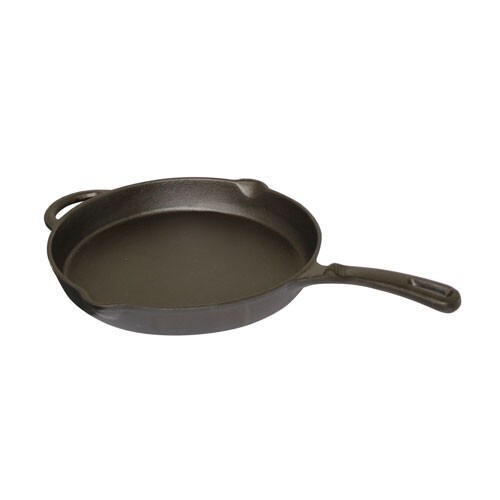 Large cast iron skillet - large,