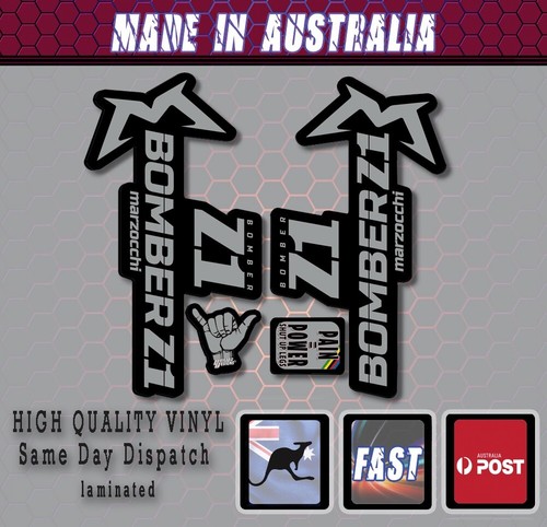Marzocchi style fork decals - style,