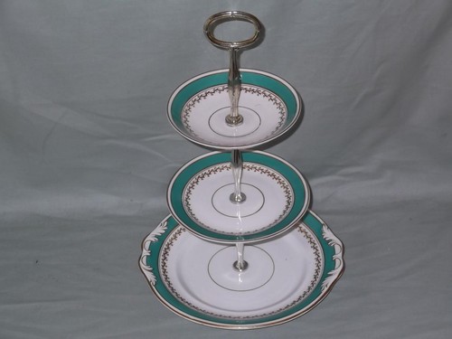 Vintage bone china tier - vintage, 3-tier